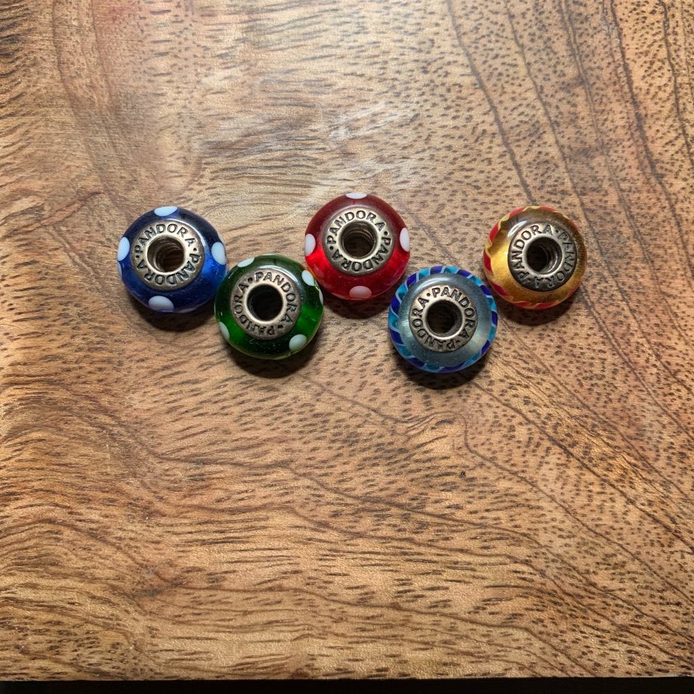 Pandora Glass Charms